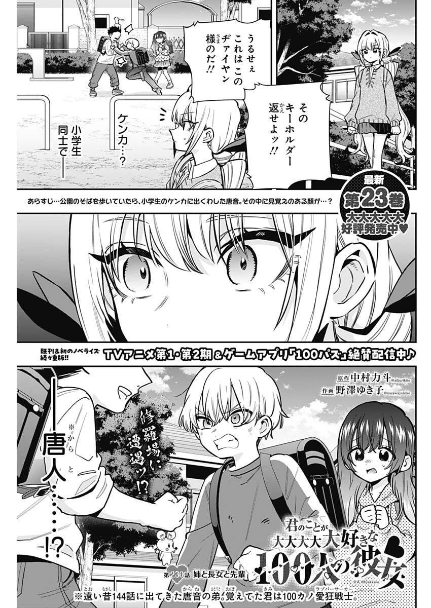 君のことが大大大大大好きな100人の彼女 Chap 230 - Next Chap 231