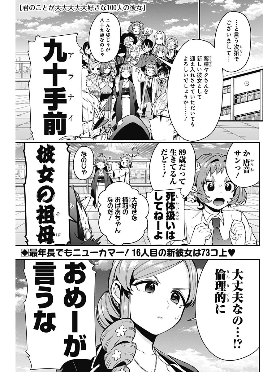 君のことが大大大大大好きな100人の彼女 Chap 76 - Next Chap 77