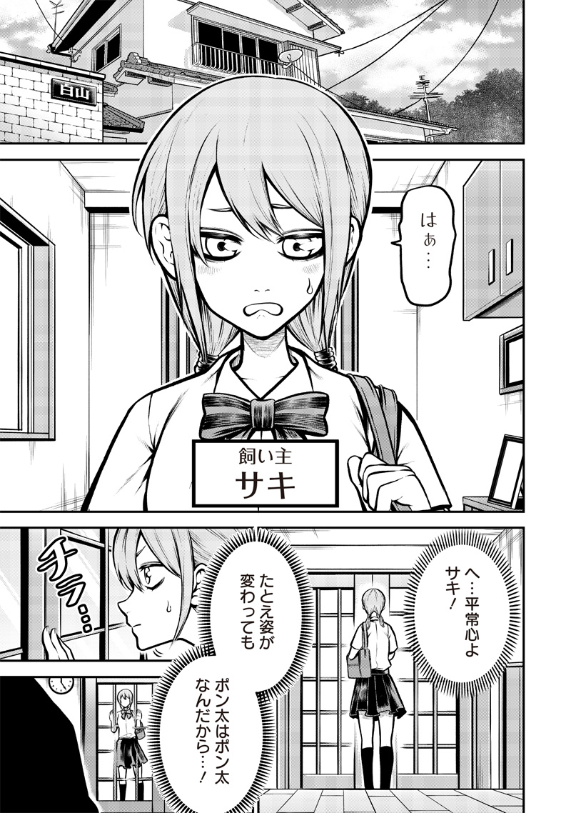 ポン太がヒトになりまして Chap 1 - Next Chap 2