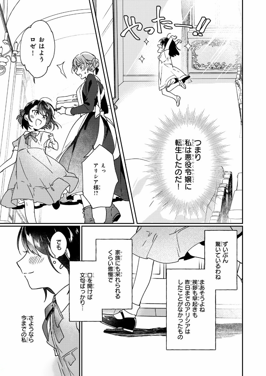 Rekishi ni Nokoru Akujo ni Naru zo - Akuyaku Reijou ni Naru Hodo Ouji no Dekiai wa Kasoku Suru you desu! Chap 1 - Next Chap 2
