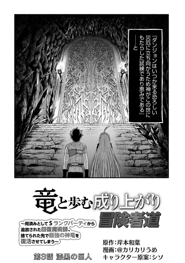 Ryuu to Ayumu Nariagari Boukensha-dou: Youzumi Toshite S-Rank Party kara Tsuihou Sareta Kaifuku Majutsushi, Suterareta Saki de Saikyou no Shinryuu o Fukkatsu Sasete Shimau Chap 5 - Next Chap 6