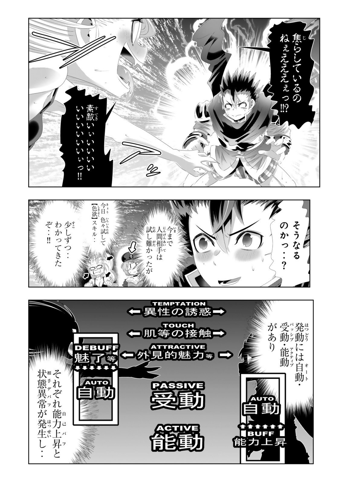 色欲無双~変態スキルが暴走してヤリサーから追放された俺は、はからずも淫靡な力で最強になる~ Chap 7 - Next Chap 8