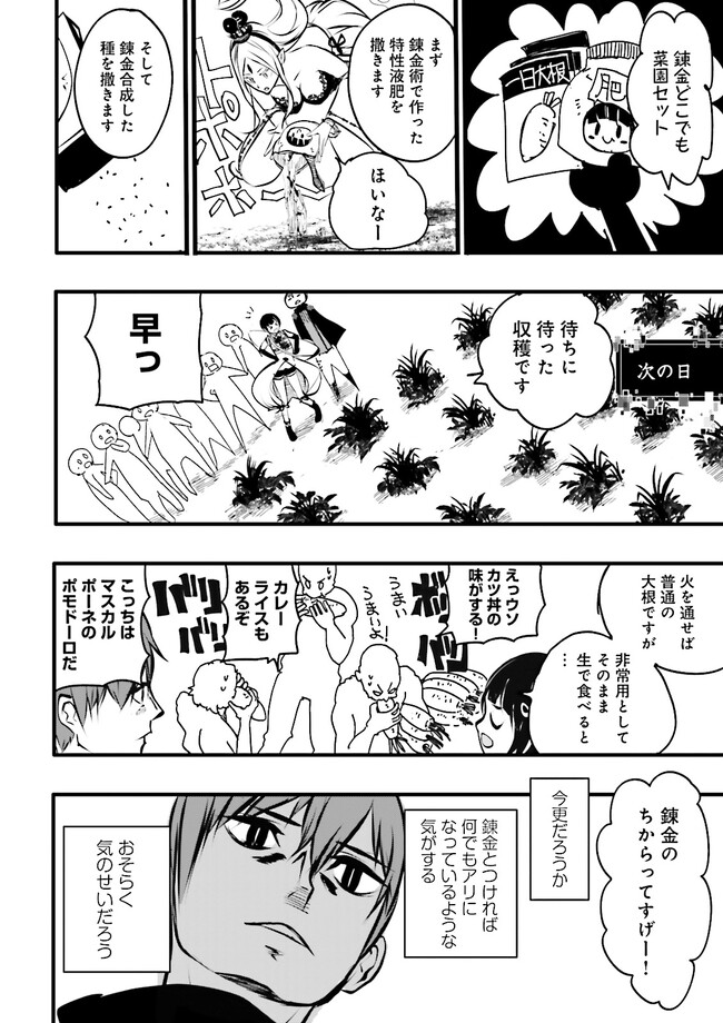 Skill Ga Nakereba Level wo Ageru ~99 Ga Kansuto No Sekai De Level 800 Man Kara Sutato~ Chap 30.4 - Next Chap 31.4