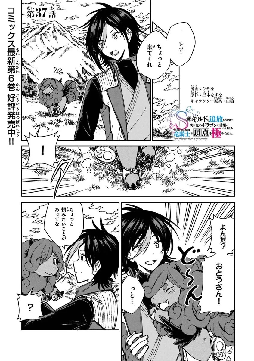 S-kyuu Guild wo Tsuihousareta kedo, Jitsu wa Ore dake Dragon no Kotoba ga Wakaru no de, Kidzuita Toki ni wa Ryuu Kishi no Chouten wo Kiwametemashita. Chap 37 - Next Chap 38
