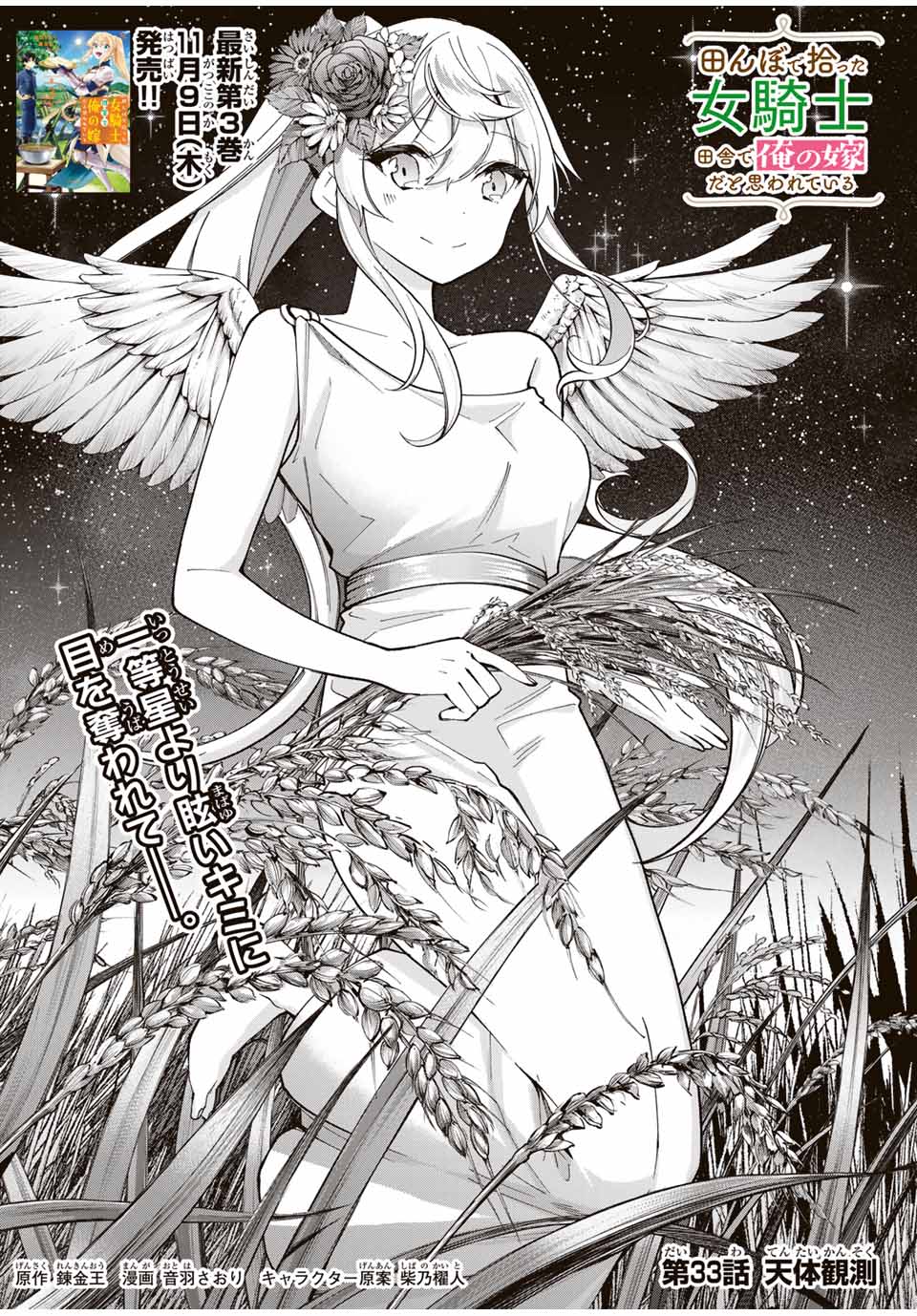 田んぼで拾った女騎士、田舎で俺の嫁だと思われている Chap 33 - Next Chap 34