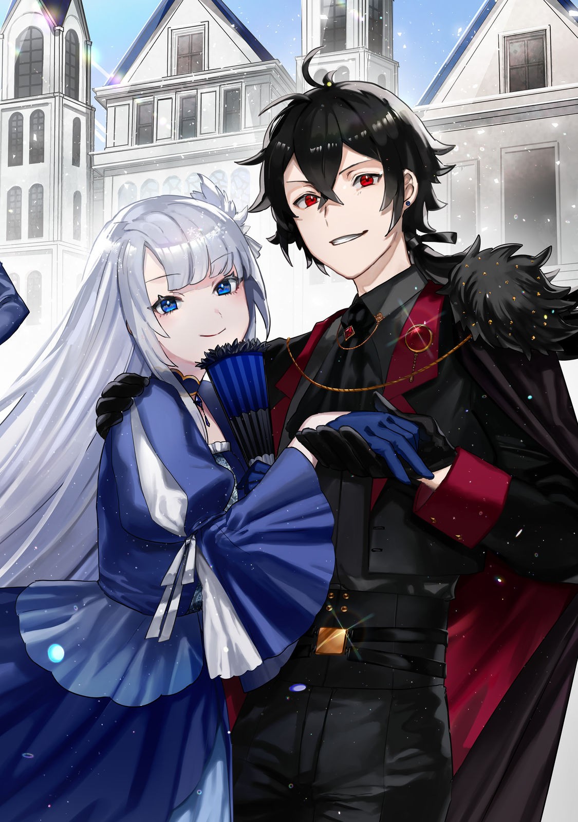 Taidana Akuyaku Kizoku no Ore ni, Kon'yaku Haki Sareta Akuyaku Reijou ga Totsuidara Saikyou no Fuufu ni Narimashita @COMIC Chap 1 - Next Chap 2