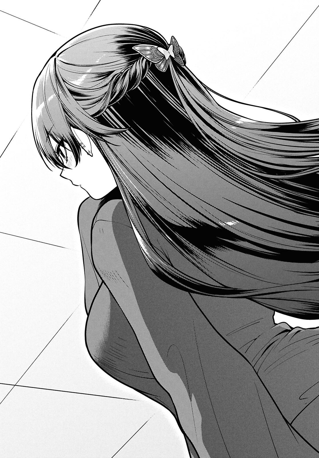 Tonari no Seki no Yankee Shimizu-san ga Kami o Kuroku Sometekita Chap 11 - Next Chap 12