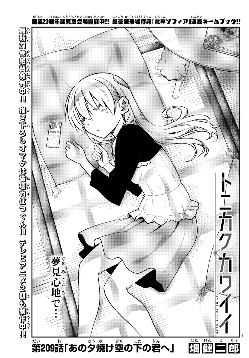 Tonikaku Kawaii Chap 209 - Next Chap 210