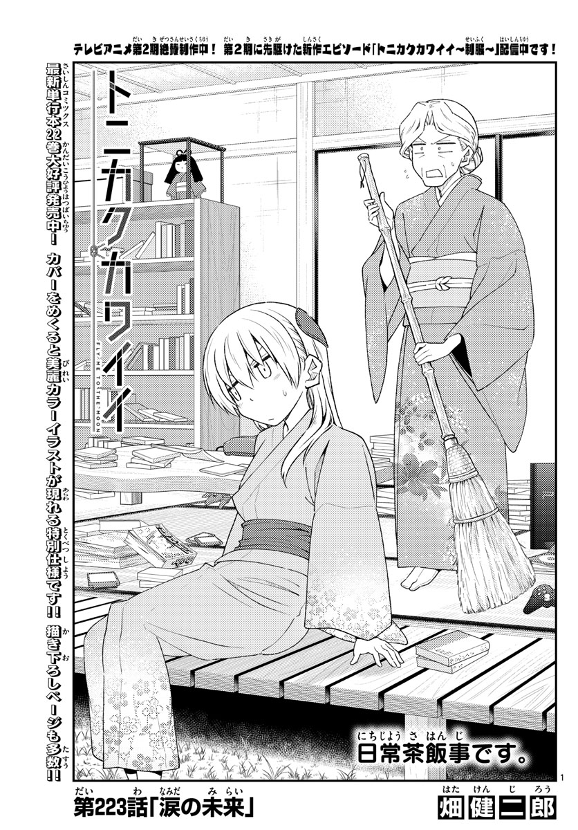 Tonikaku Kawaii Chap 223 - Next Chap 224