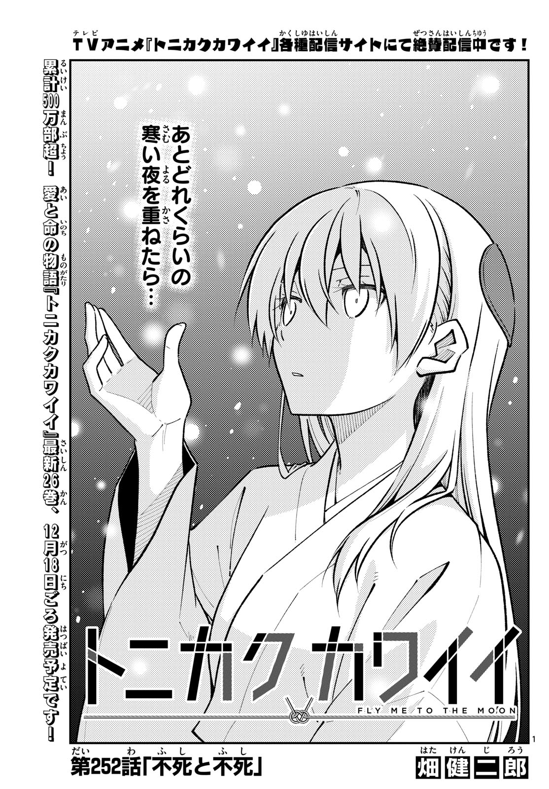 Tonikaku Kawaii Chap 252 - Next Chap 253