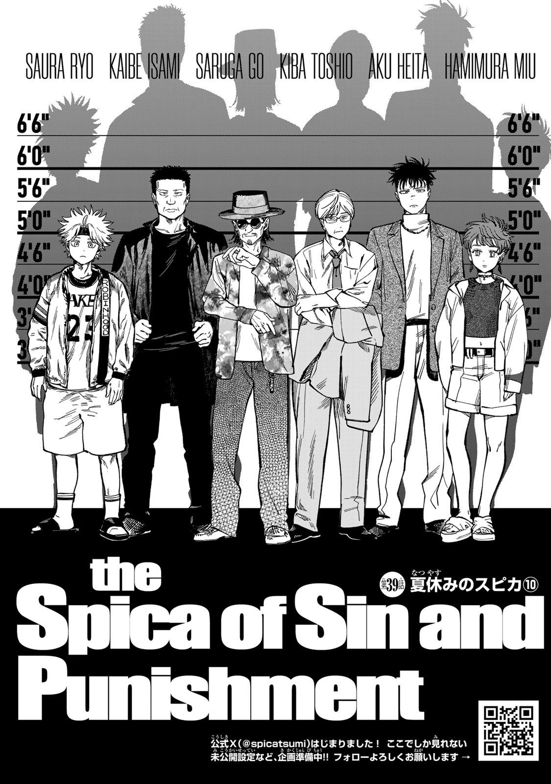 Tsumi to Batsu no Spica Chap 39 - Next Chap 40