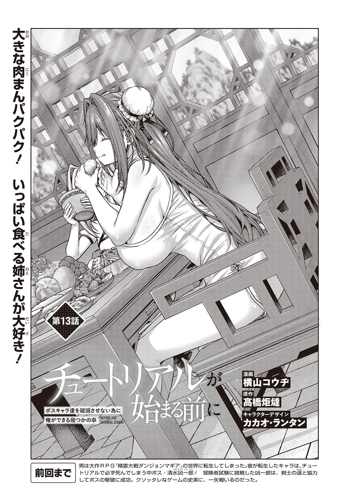 Tutorial ga Hajimaru Mae ni - Boss Chara-tachi wo Hametsu Sasenai Tame ni Ore ga Dekiru Ikutsu ka no Koto Chap 13 - Next Chap 14