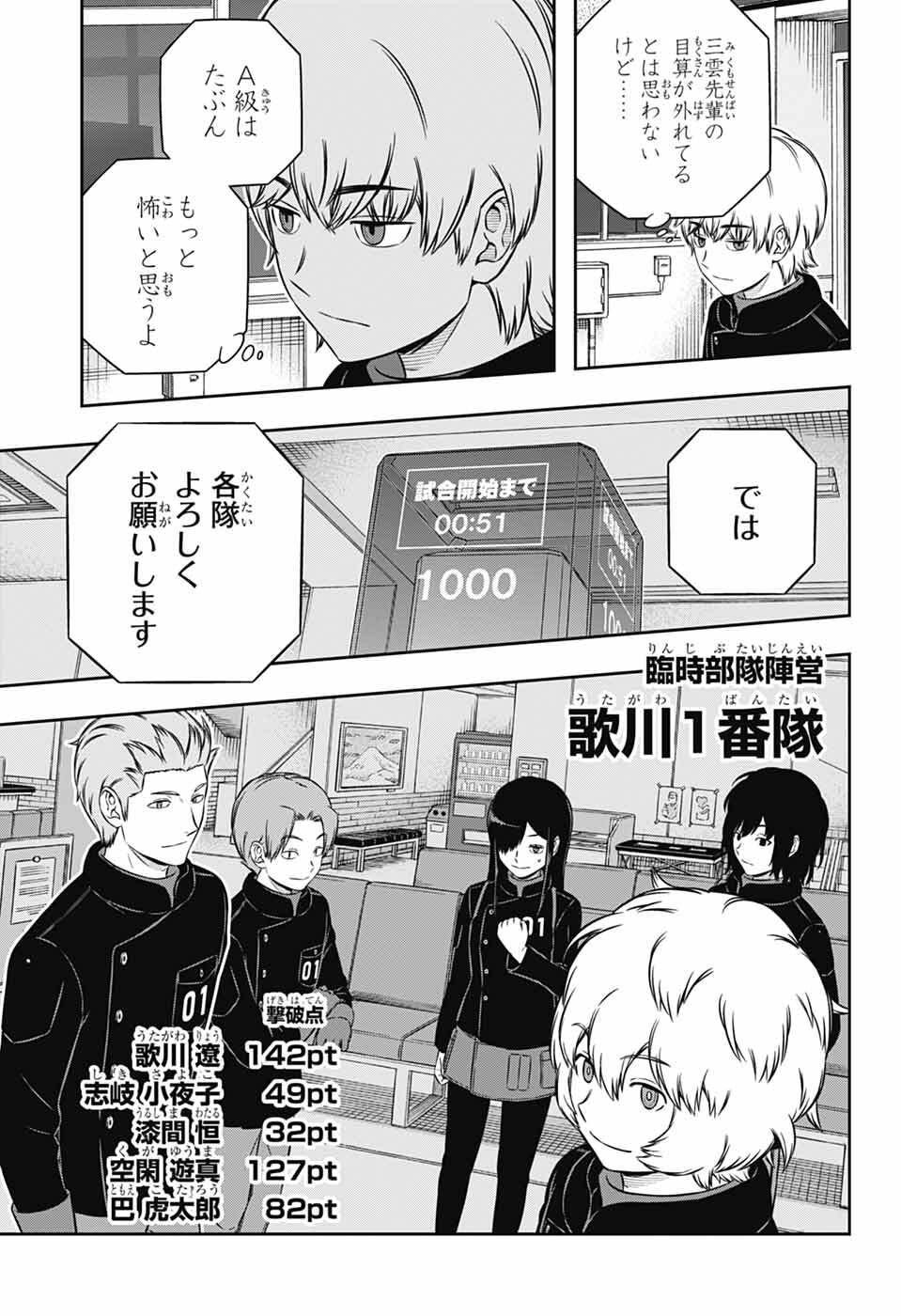 ワートリ Chap 258 - Next Chap 259