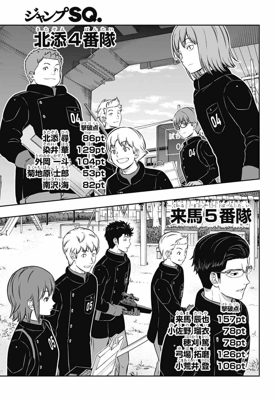 ワートリ Chap 258 - Next Chap 259