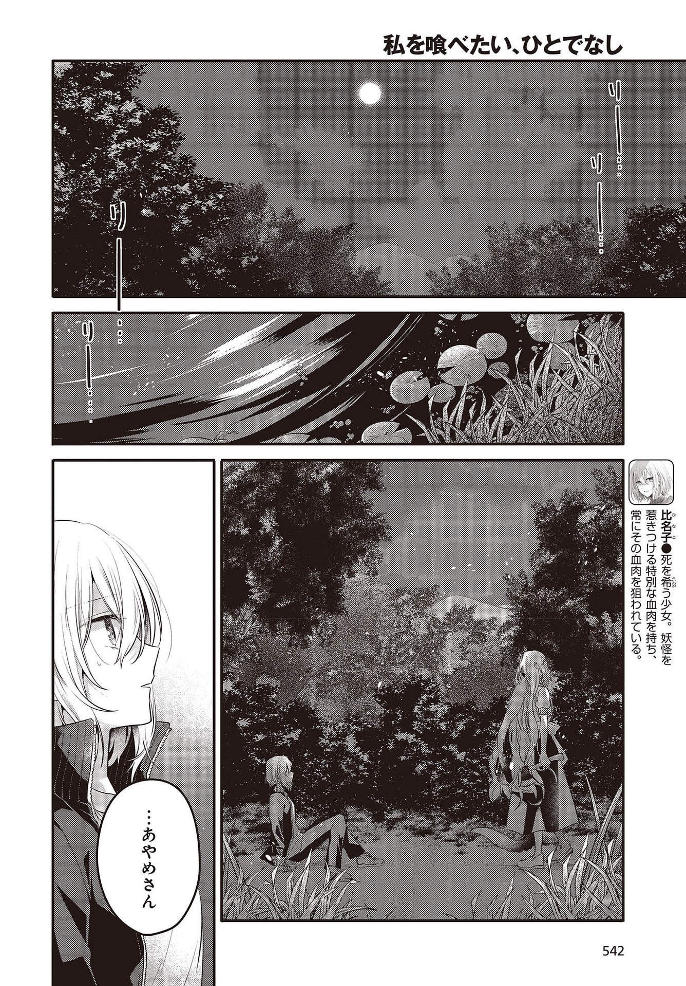 Watashi o Tabetai, Hitodenashi Chap 18 - Next Chap 19