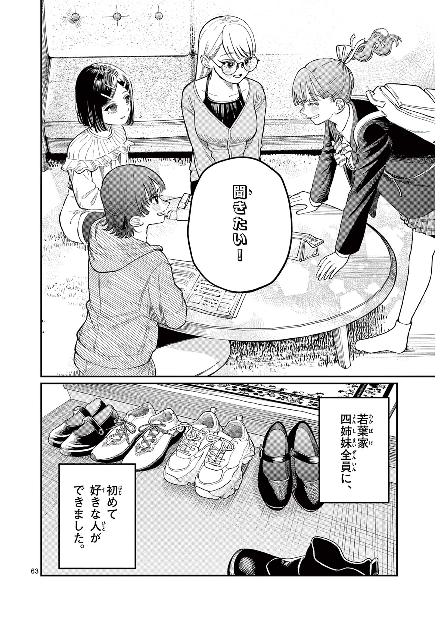 若葉さんちの青い恋 Chap 1 - Next Chap 2