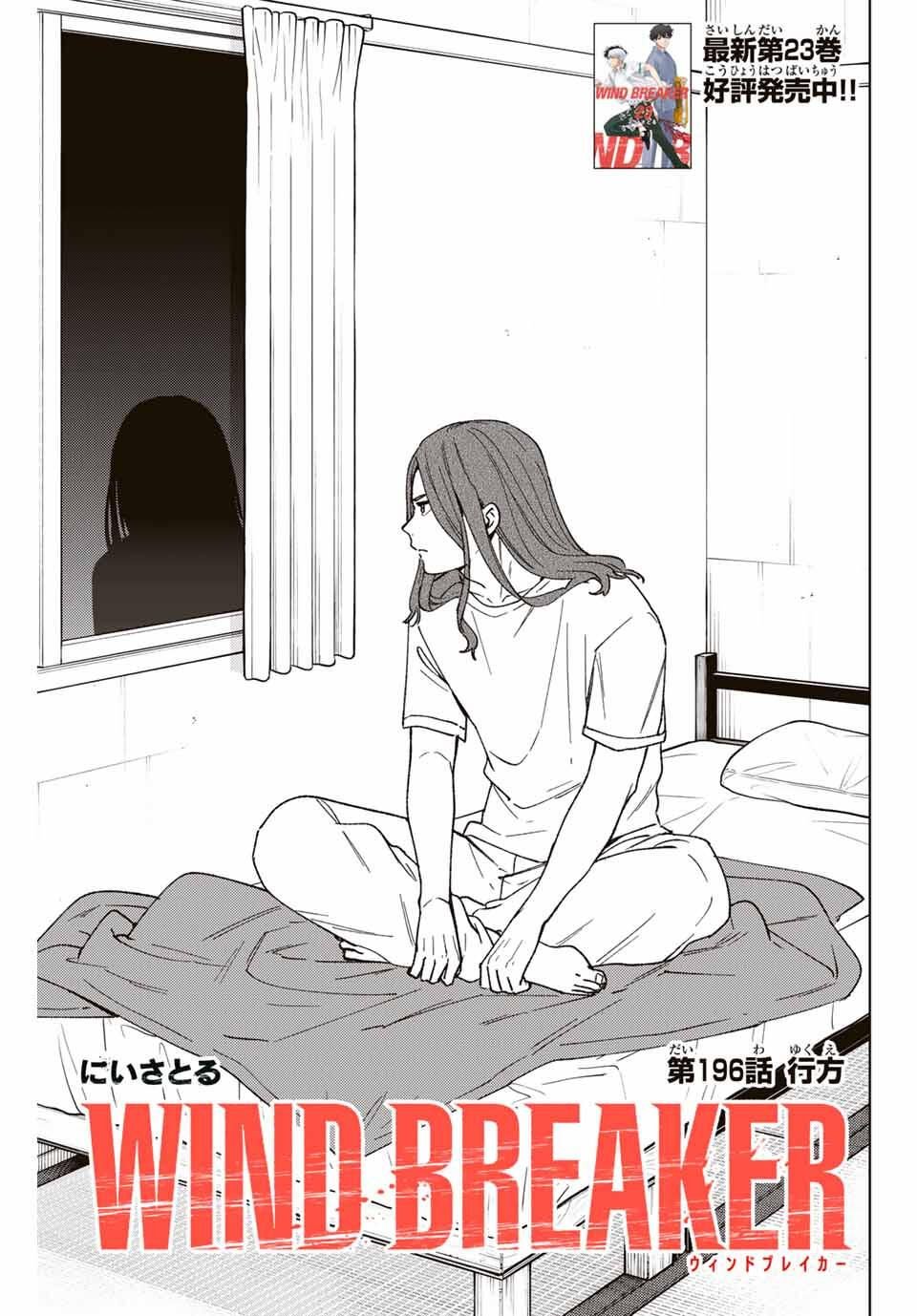 Windbreaker ウィンドブレイカー Wind Breaker (NII Satoru) Chap 196 - Next Chap 197
