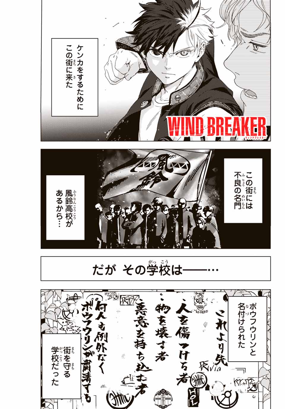 Windbreaker ウィンドブレイカー Wind Breaker (NII Satoru) Chap 2 - Next Chap 3