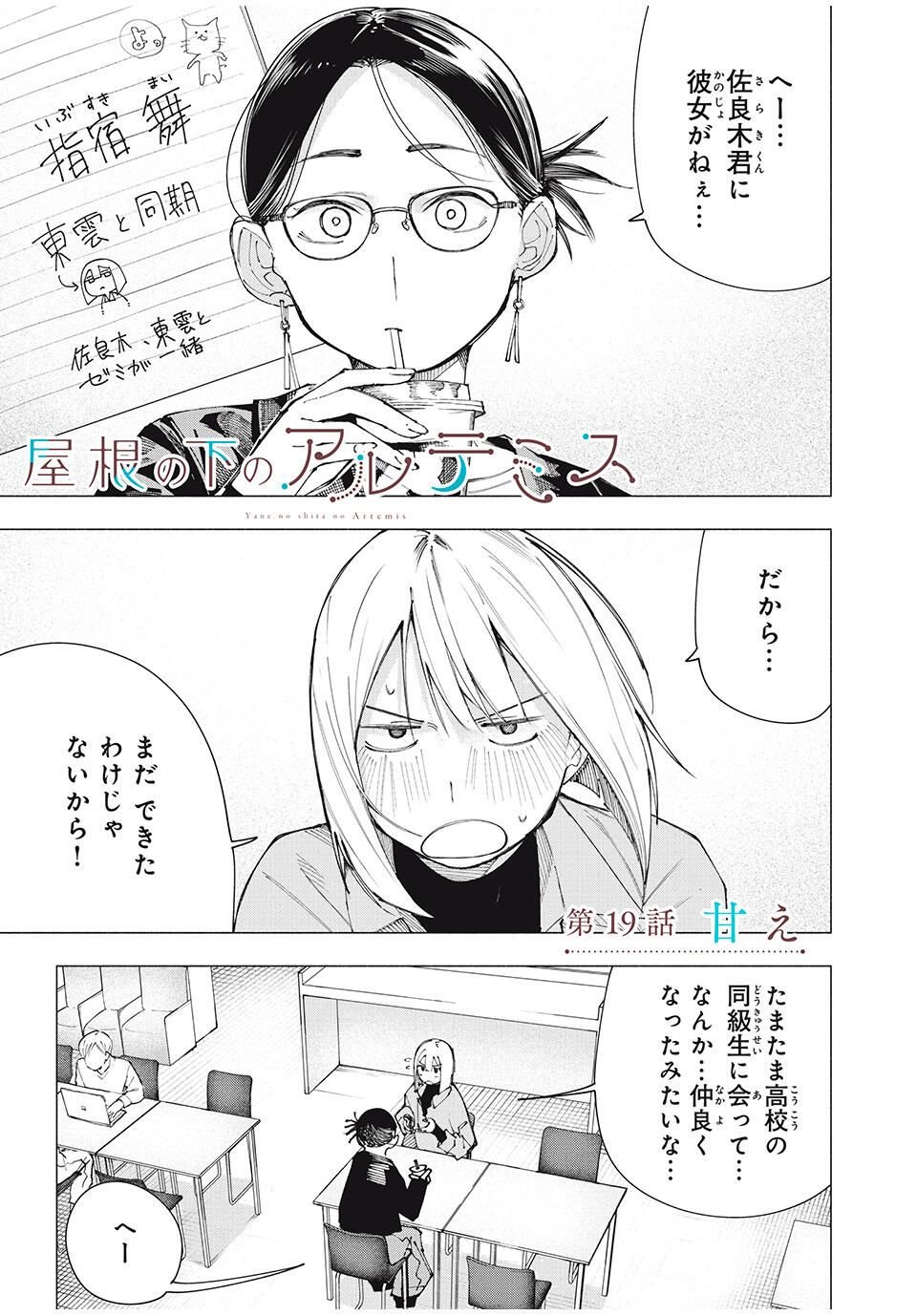 Yane no Shita no Artemis Chap 19 - Next Chap 20