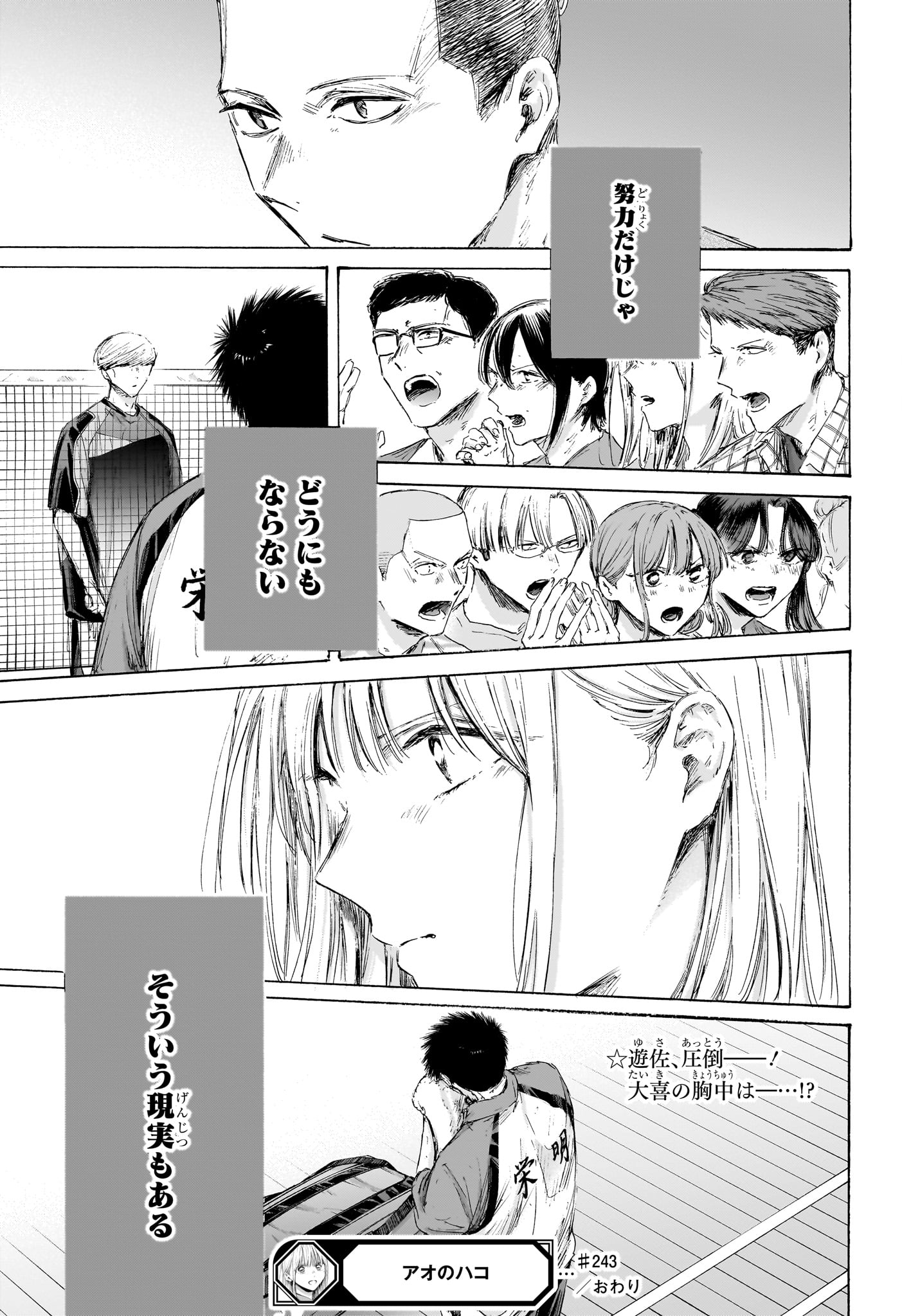 アオのハコ Chap 243 - Next Chap 244