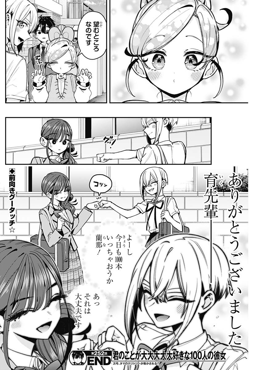 君のことが大大大大大好きな100人の彼女 Chap 252 - Next Chap 253