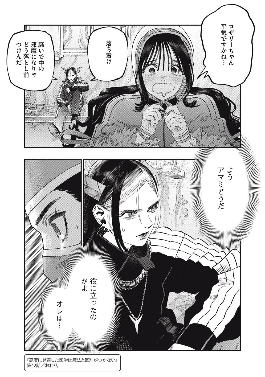 に発達した医学は魔法と区別がつかない Chap 42.2 - Next Chap 43.2