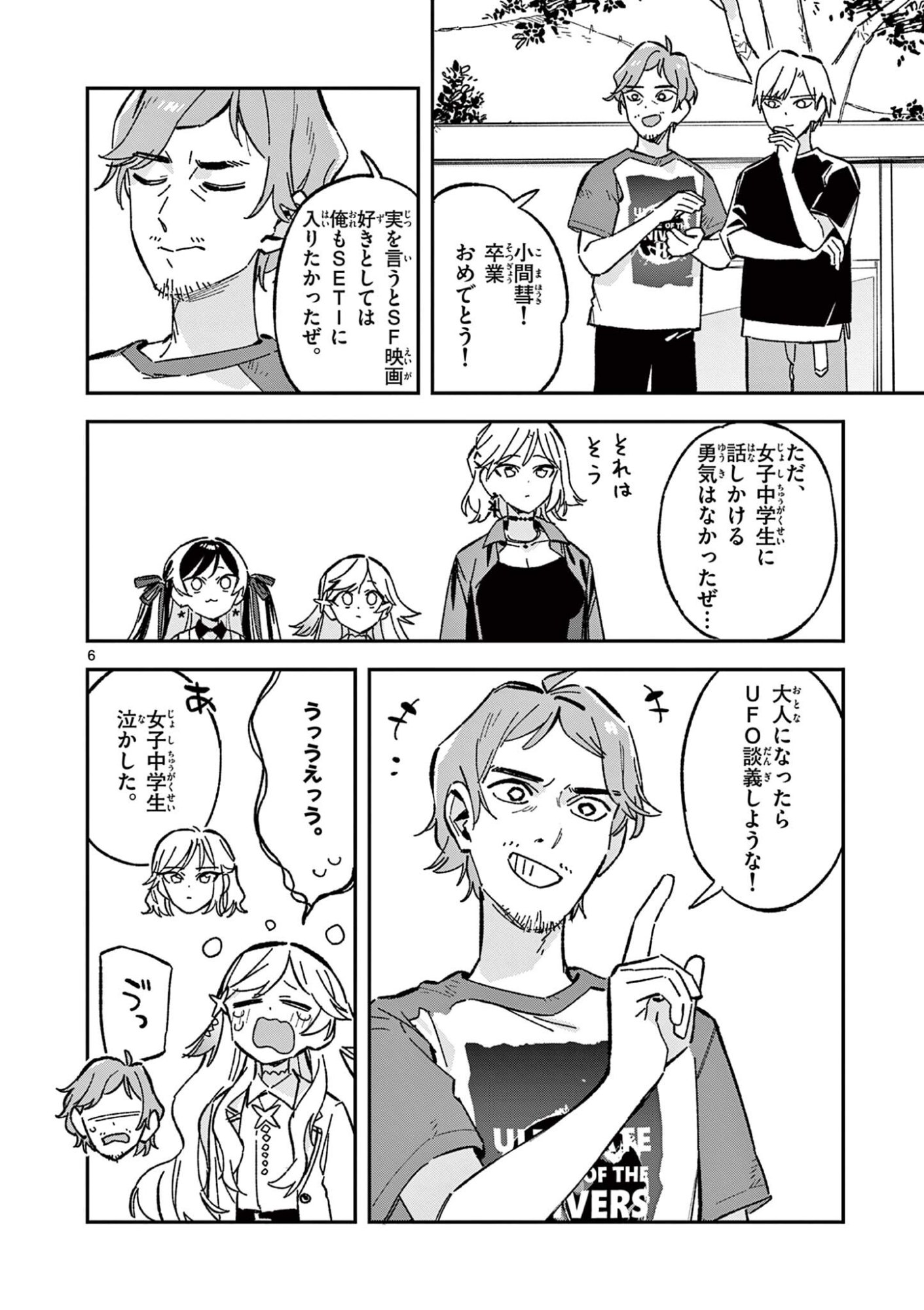 Houkago, Bokura wa Uchuu ni Madou Chap 53 - Next Chap 54