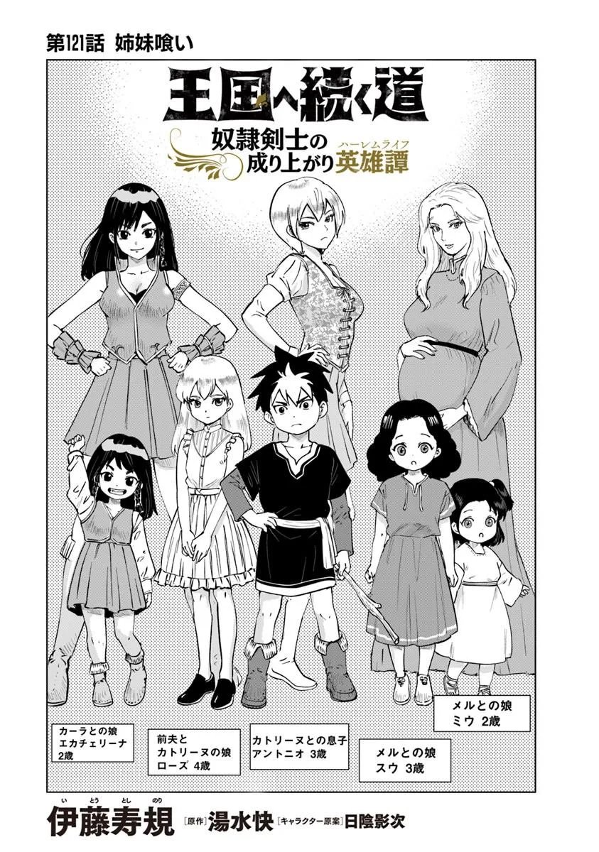 Oukoku e Tsuzuku Michi - Dorei Kenshi no Nariagari Eiyuutan Chap 121 - Next Chap 122