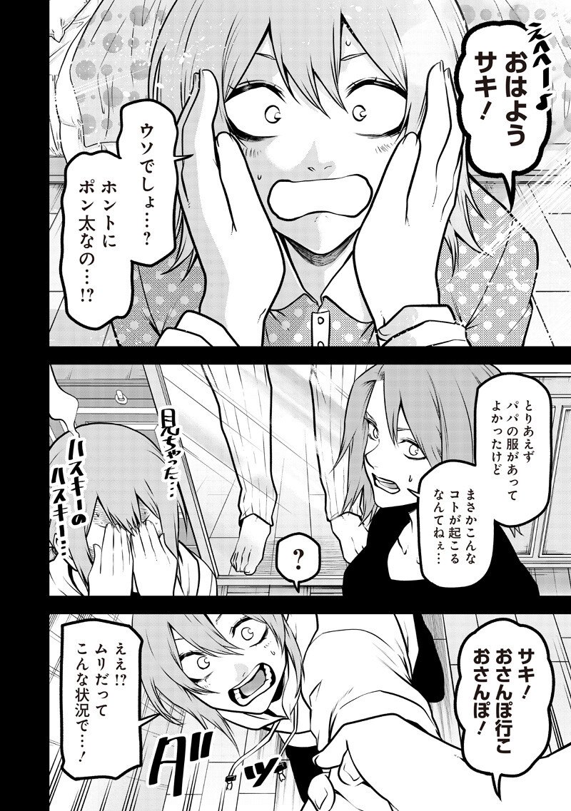 ポン太がヒトになりまして Chap 81 - Next Chap 82