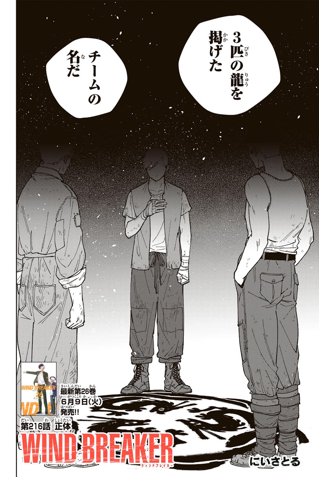 Windbreaker ウィンドブレイカー Wind Breaker (NII Satoru) Chap 216 - Next Chap 217
