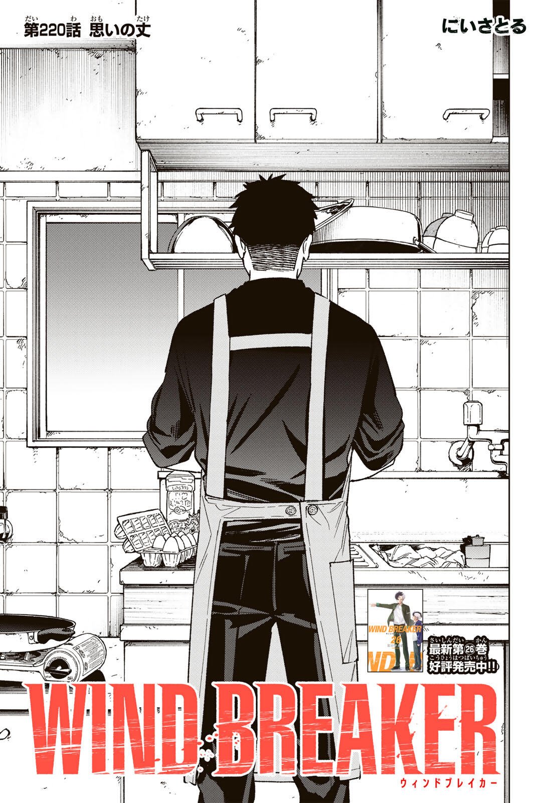 Windbreaker ウィンドブレイカー Wind Breaker (NII Satoru) Chap 220 - Next Chap 221