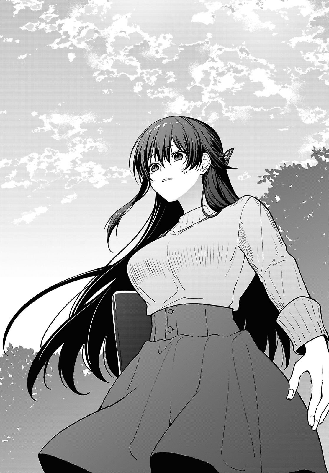 Tonari no Seki no Yankee Shimizu-san ga Kami o Kuroku Sometekita Chap 21 - Next Chap 22