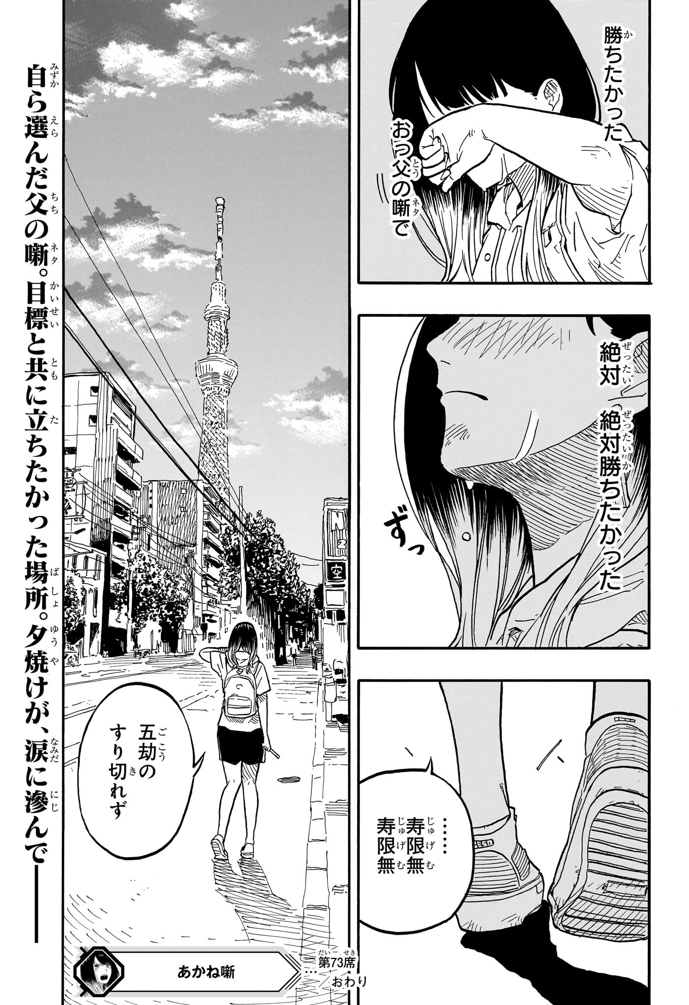 あかね噺 Chap 73 - Next Chap 74