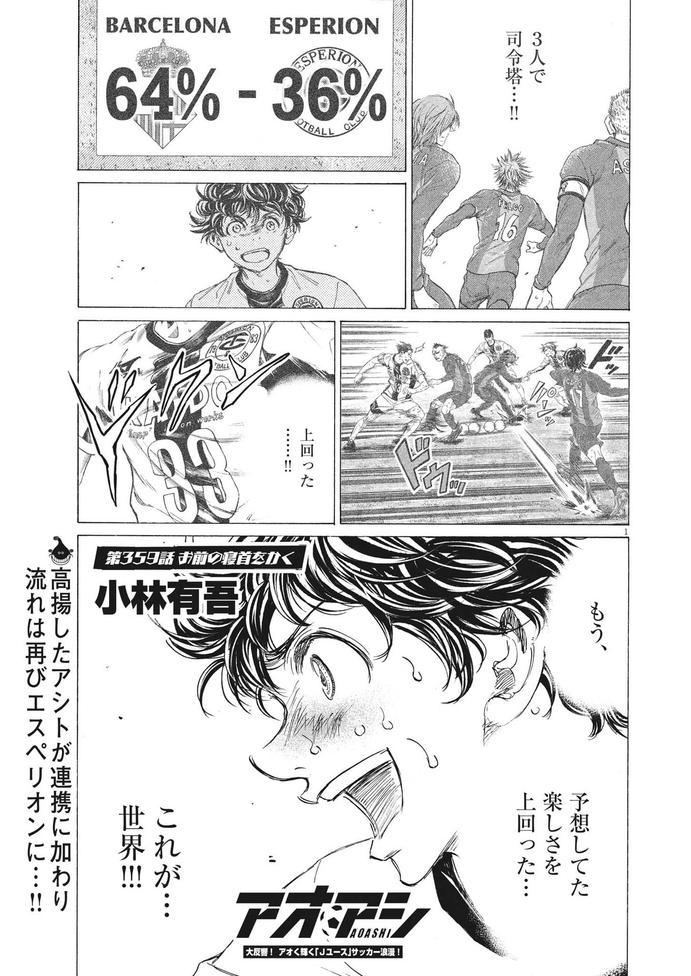 アオアシ Chap 359 - Next Chap 360