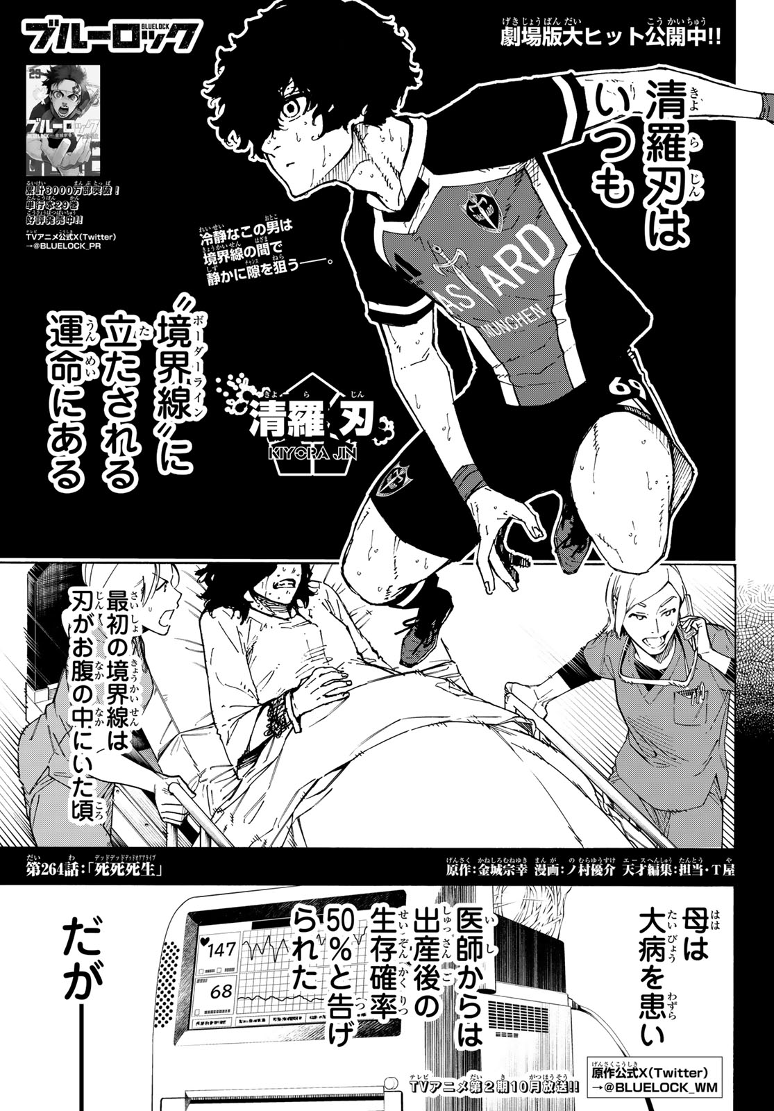 ブルーロック Chap 264 - Next Chap 265