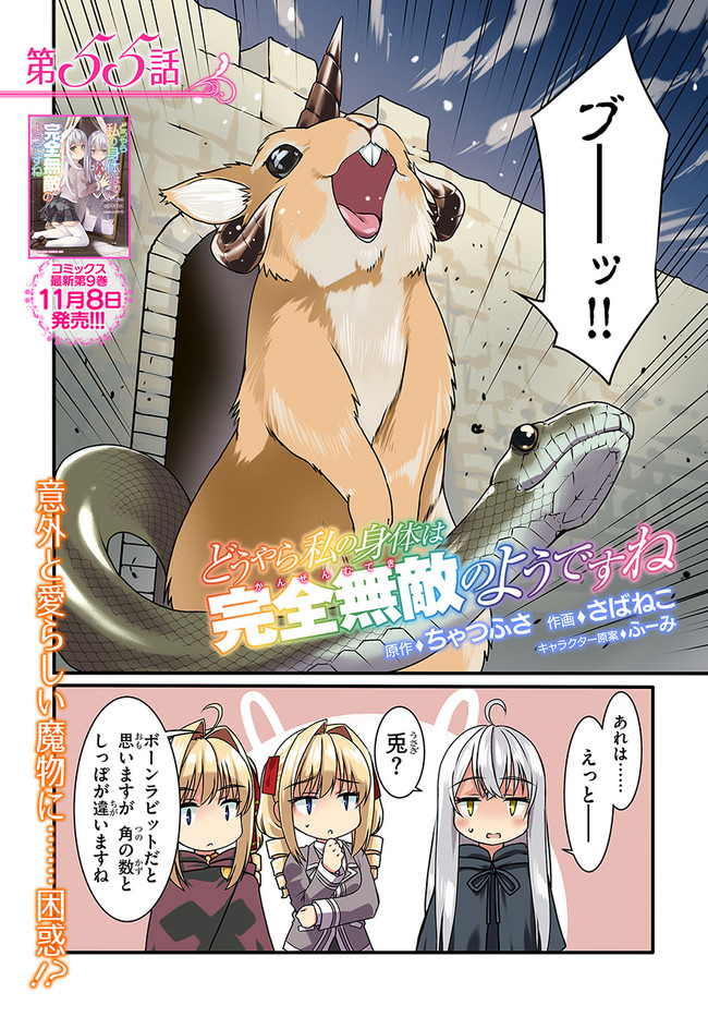 どうやら私の身体は完全無敵のようですね Chap 55 - Next Chap 56