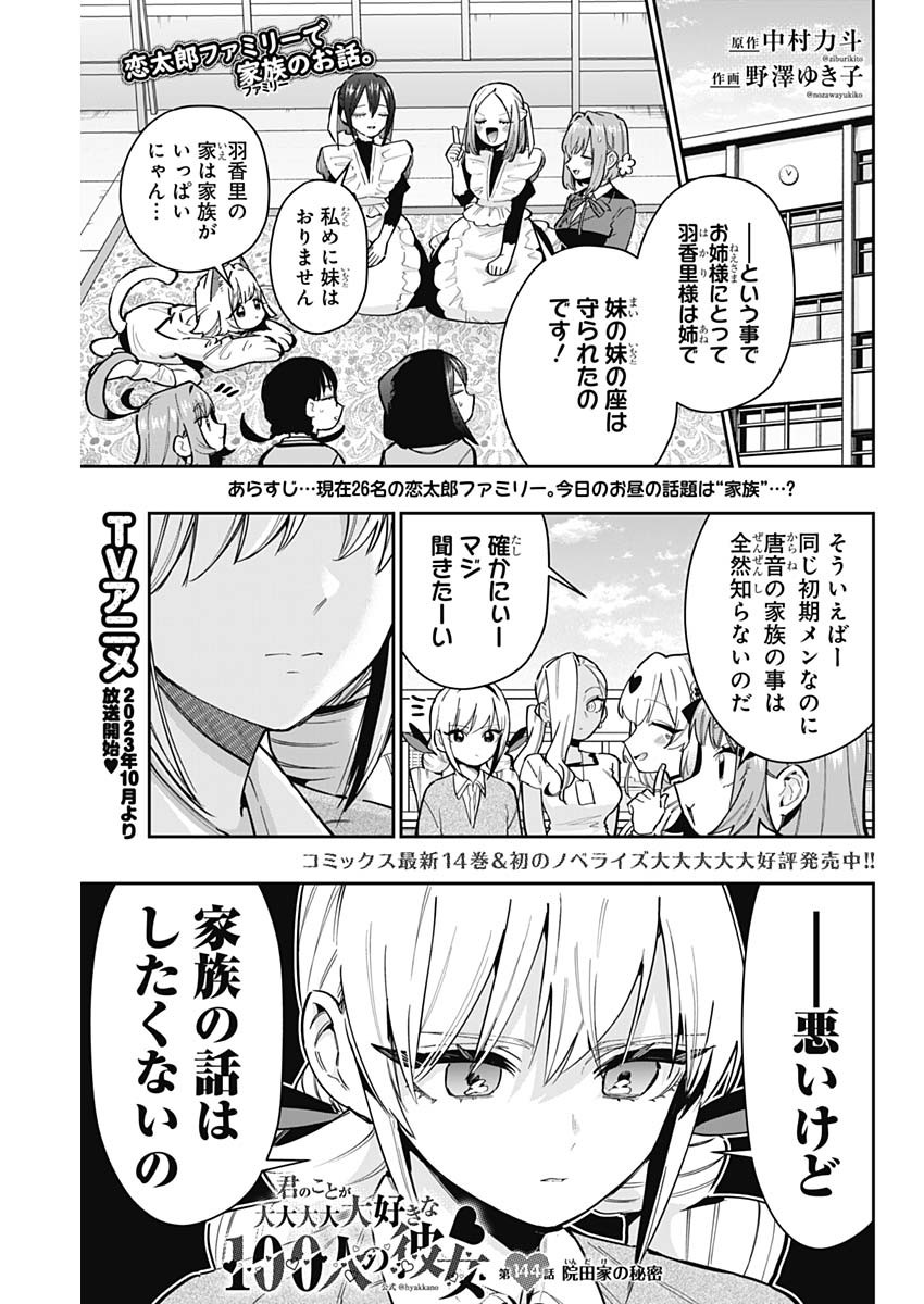 君のことが大大大大大好きな100人の彼女 Chap 144 - Next Chap 145