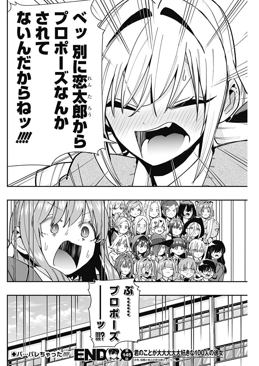 君のことが大大大大大好きな100人の彼女 Chap 145 - Next Chap 146