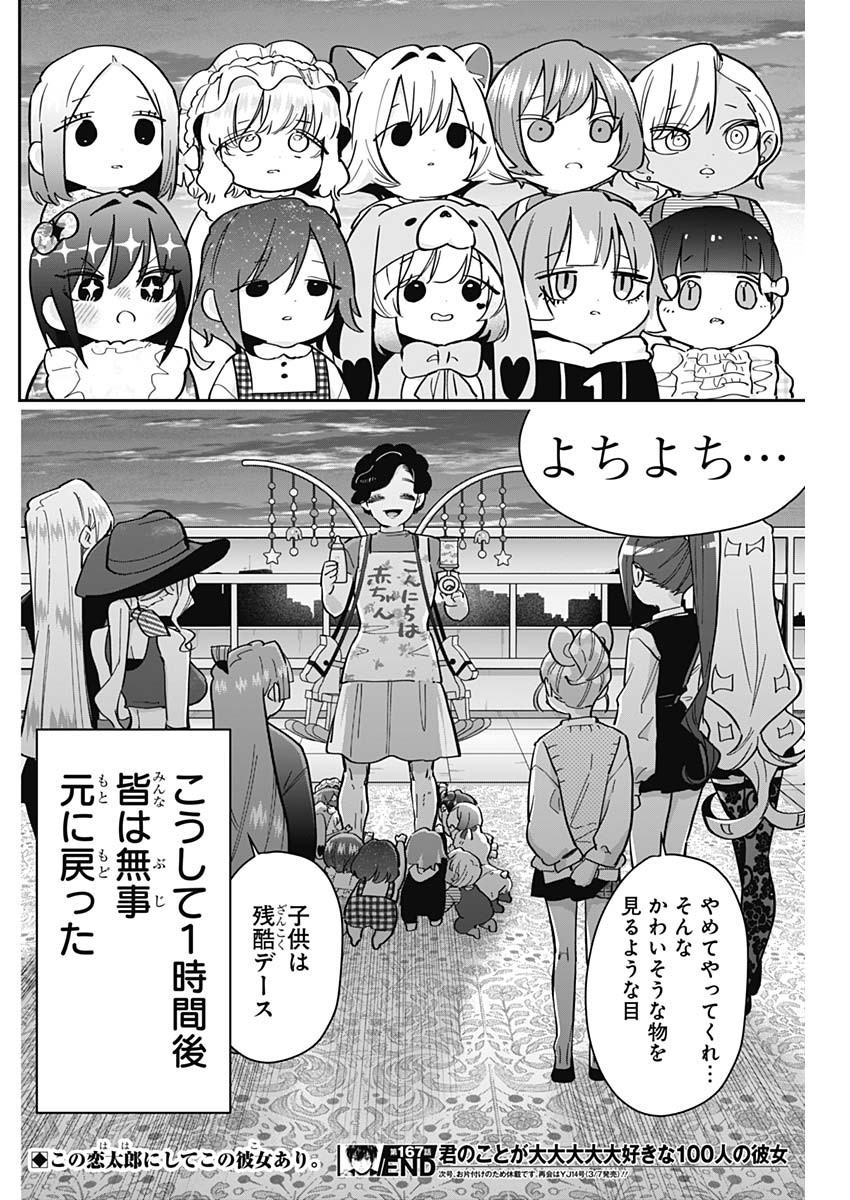 君のことが大大大大大好きな100人の彼女 Chap 167 - Next Chap 168