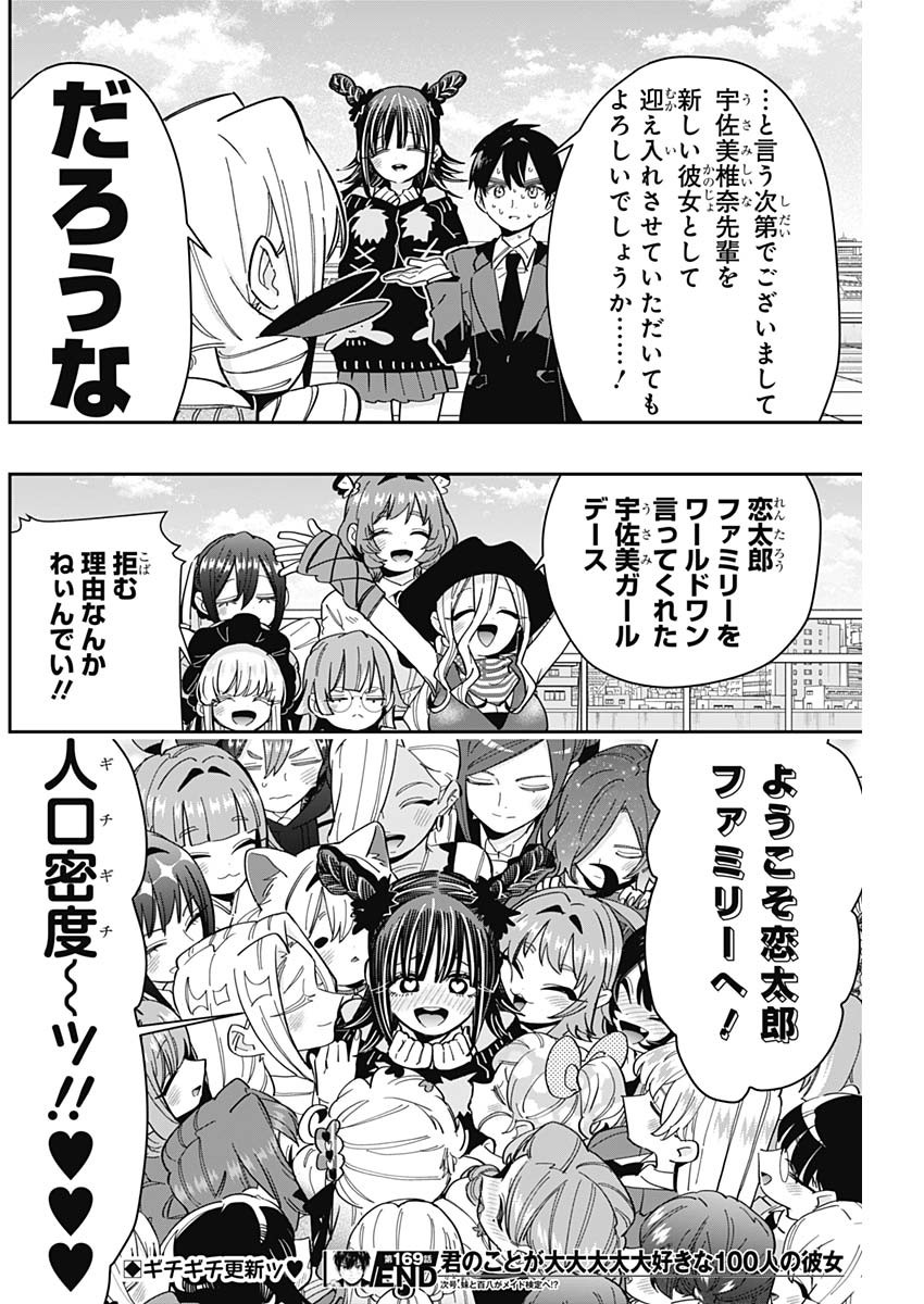君のことが大大大大大好きな100人の彼女 Chap 169 - Next Chap 170