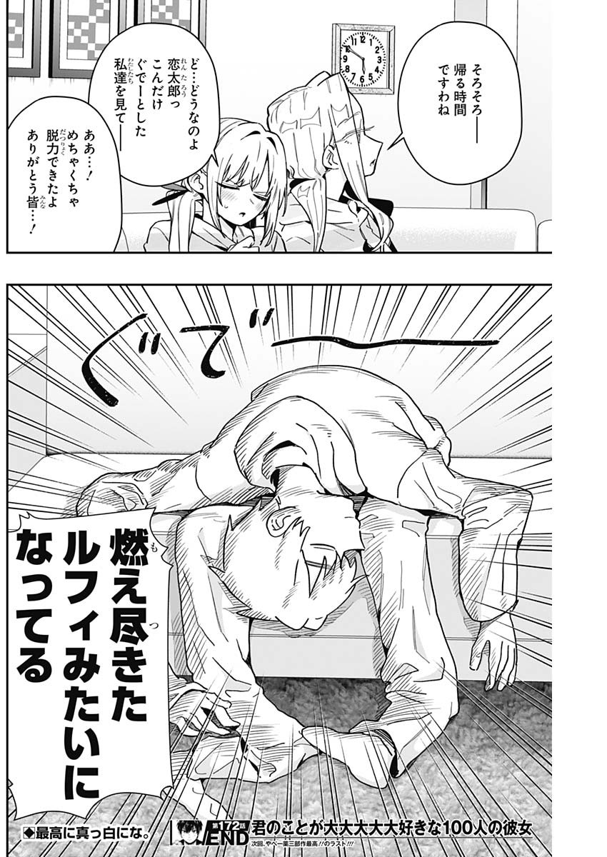 君のことが大大大大大好きな100人の彼女 Chap 172 - Next Chap 173