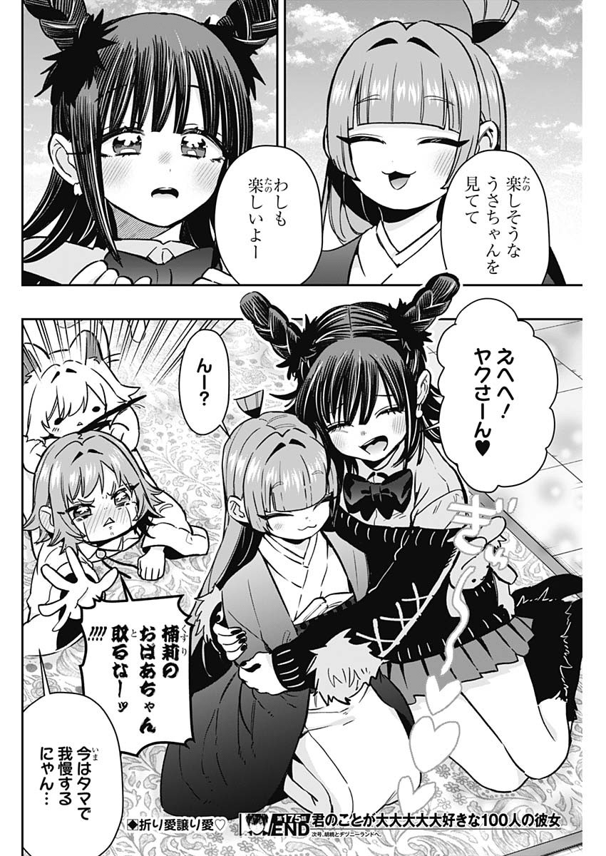 君のことが大大大大大好きな100人の彼女 Chap 175 - Next Chap 176