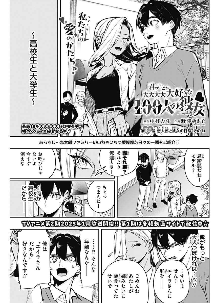 君のことが大大大大大好きな100人の彼女 Chap 180 - Next Chap 181
