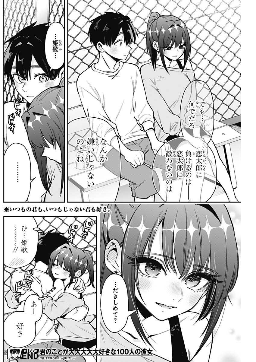 君のことが大大大大大好きな100人の彼女 Chap 188 - Next Chap 189