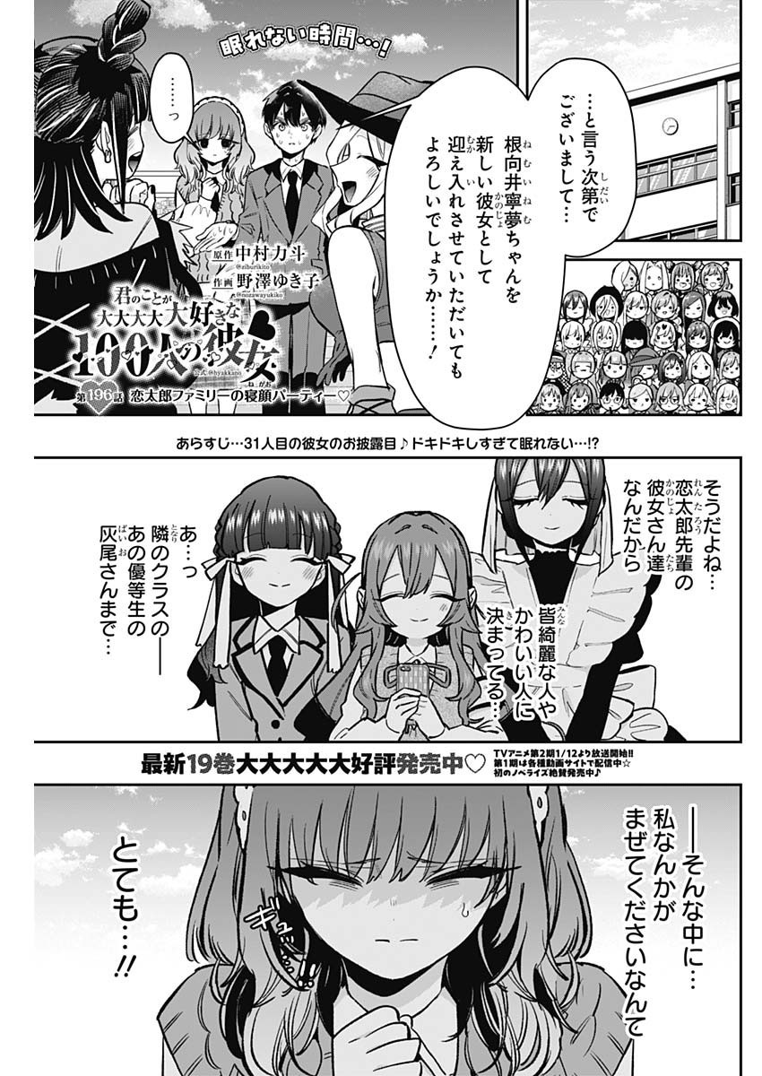 君のことが大大大大大好きな100人の彼女 Chap 196 - Next Chap 197