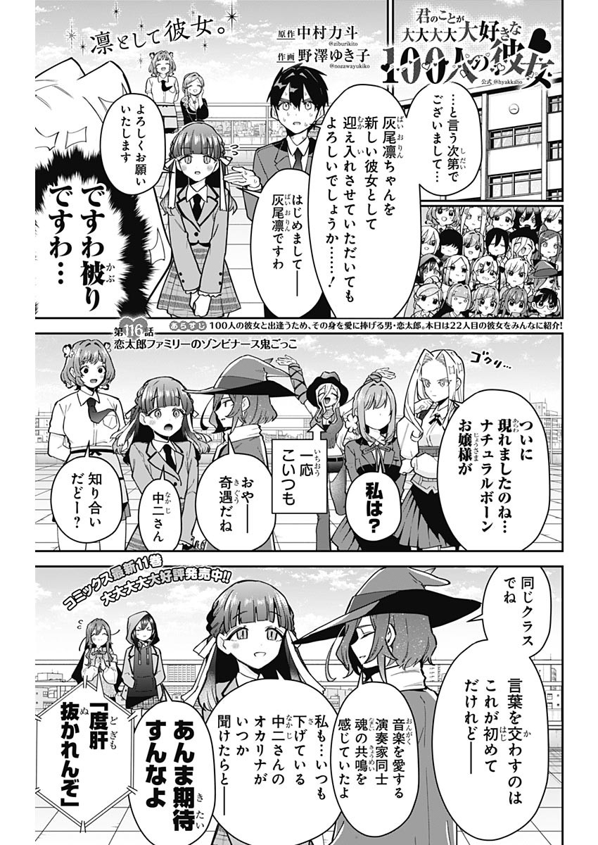 君のことが大大大大大好きな100人の彼女 Chap 116 - Next Chap 117