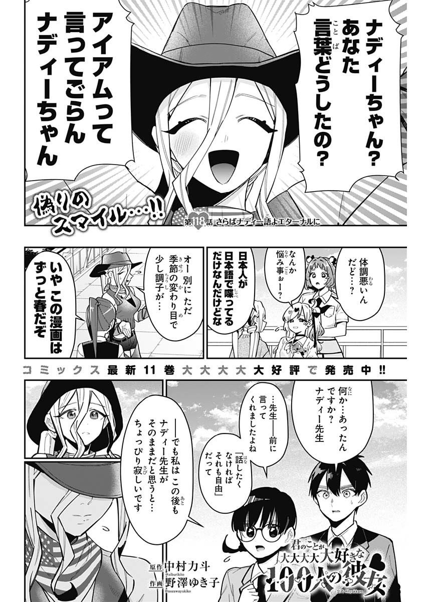 君のことが大大大大大好きな100人の彼女 Chap 118 - Next Chap 119