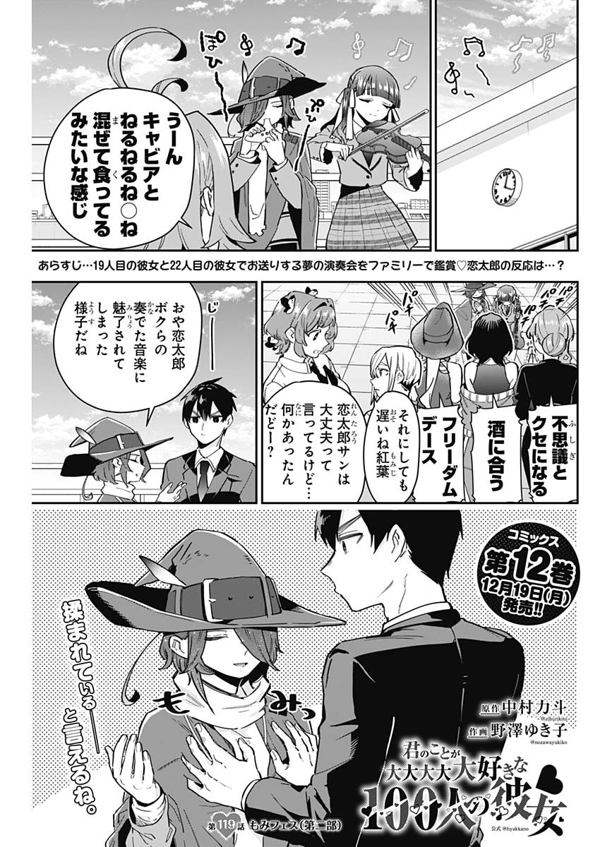 君のことが大大大大大好きな100人の彼女 Chap 119 - Next Chap 120