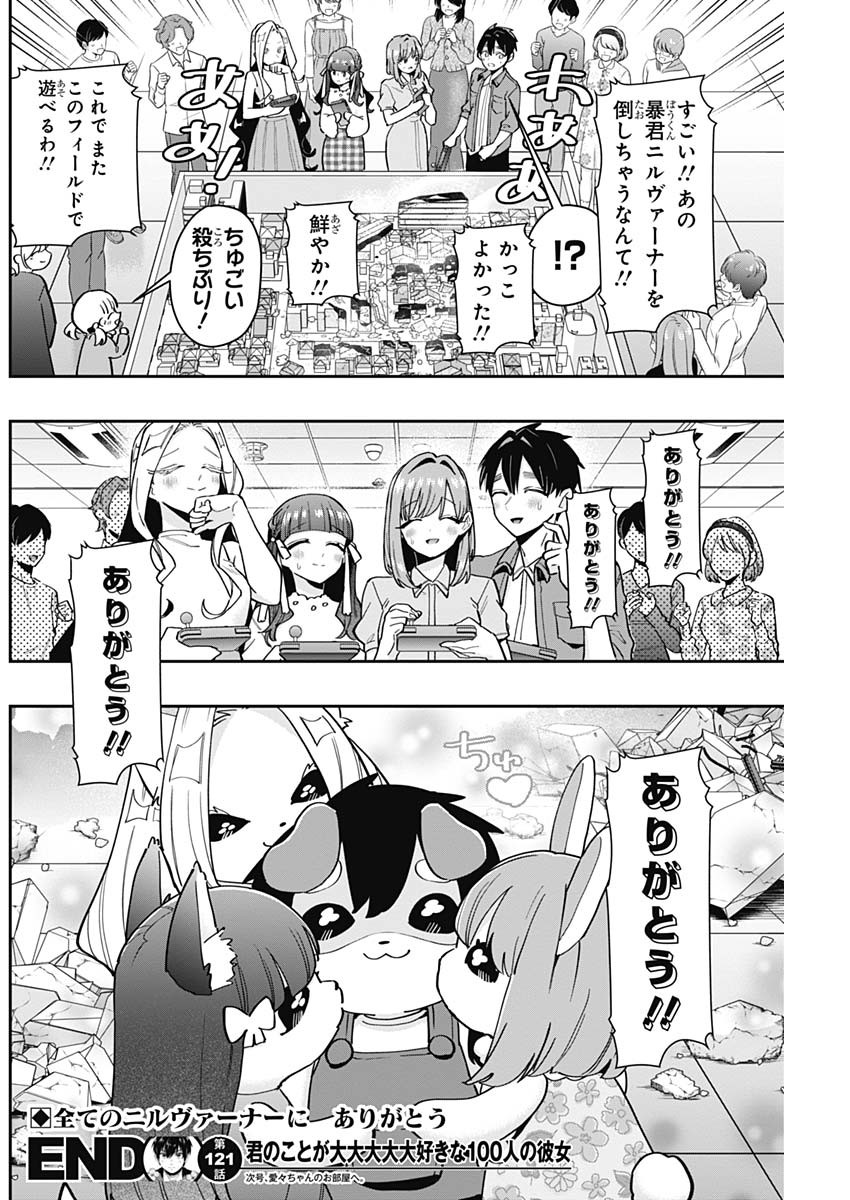 君のことが大大大大大好きな100人の彼女 Chap 121 - Next Chap 122