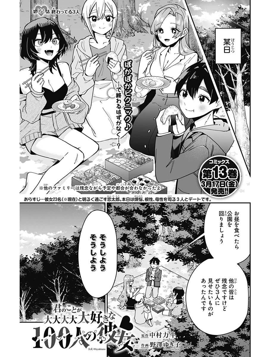 君のことが大大大大大好きな100人の彼女 Chap 129 - Next Chap 130